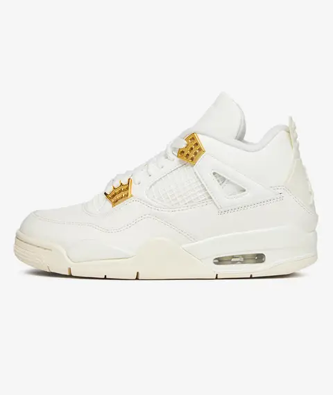 Jordan 4 Retro Metallic Gold (Women's)