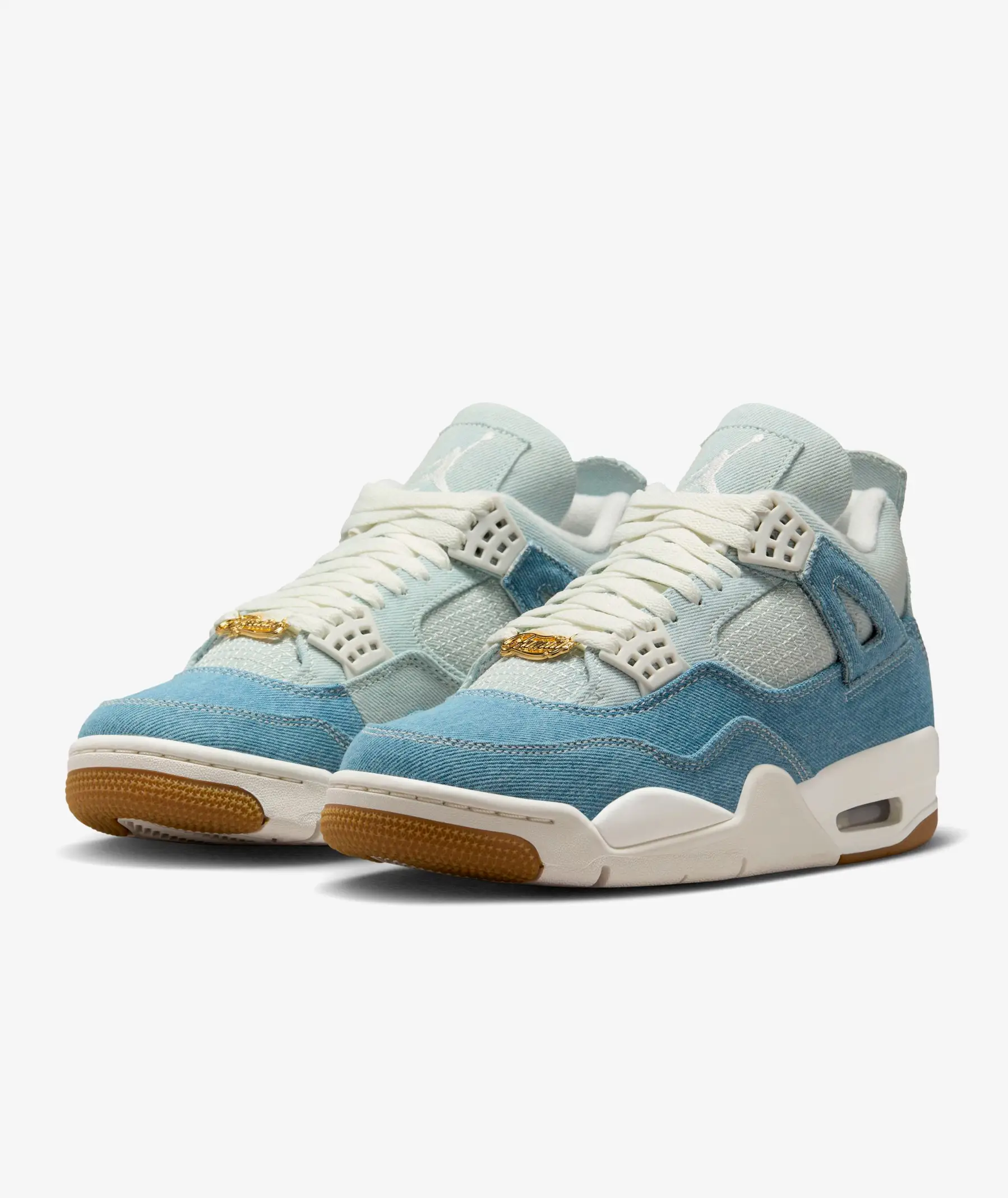 Jordan 4 Retro TEX Denim Worn Blue (Women's) - Imagen 2
