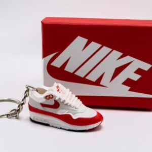 Mini Llavero Zapatilla Nike Air Max 1 Anniversary Red