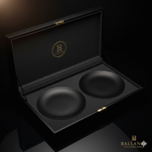 set de 2 platos llanos colección signature