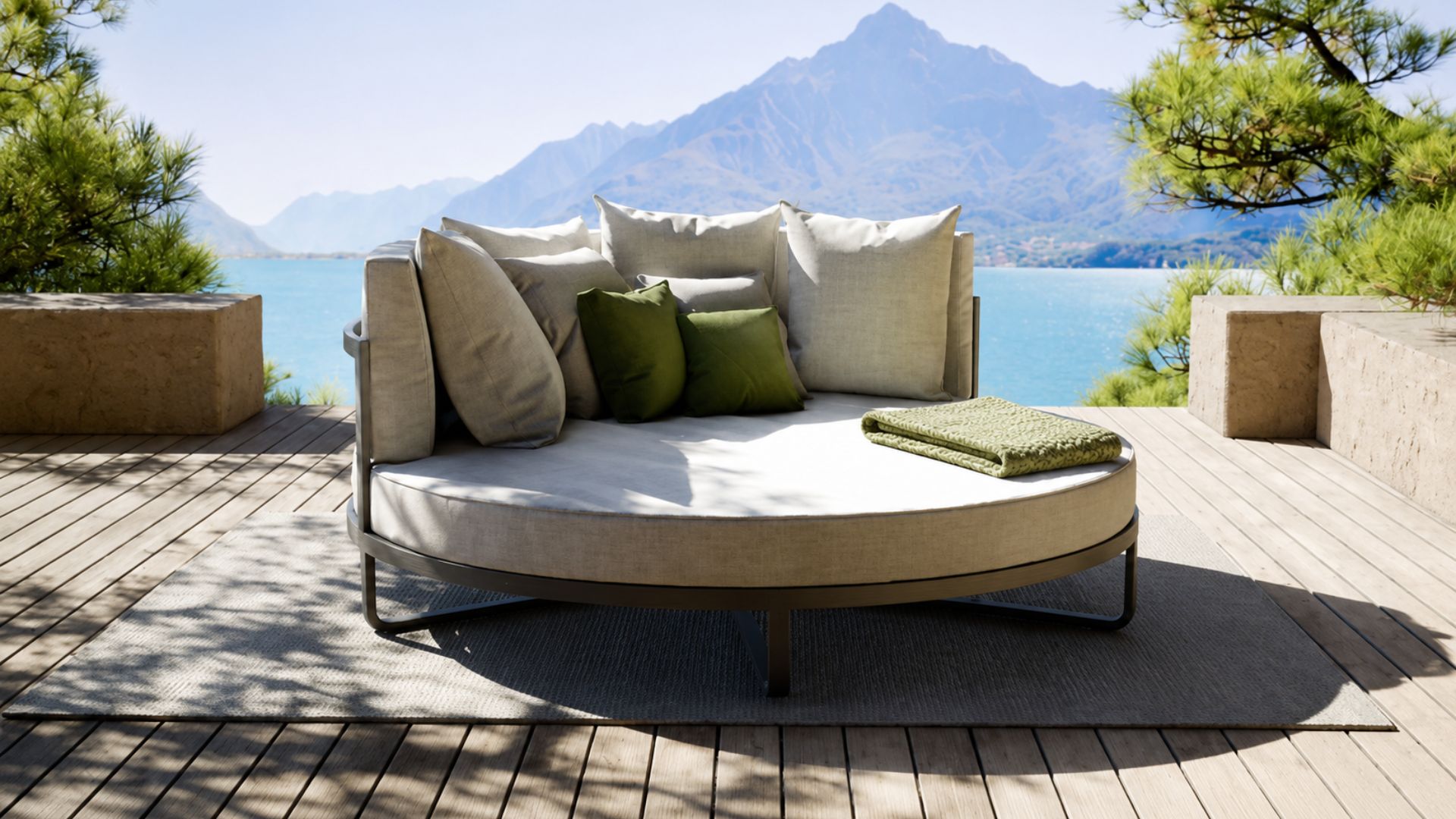 Luxury utdoor daybed redonda premium