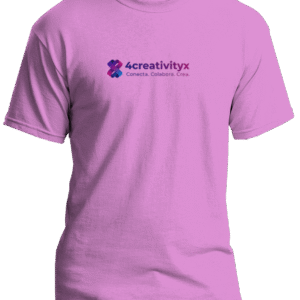 Camiseta Rosa - 4creativityx