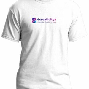camiseta blanca 4creativityx