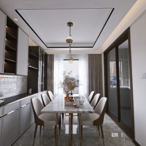 Contemporary Luxury Residence_Living and Dining Room-3