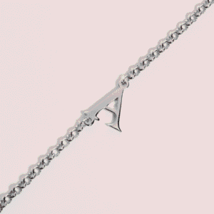 Pulsera Letra Plata