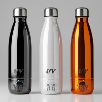 Uvie Sound - Botella con Altavoz Bluetooth