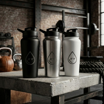 Uvie Shake- Mezclador de Proteínas de Acero